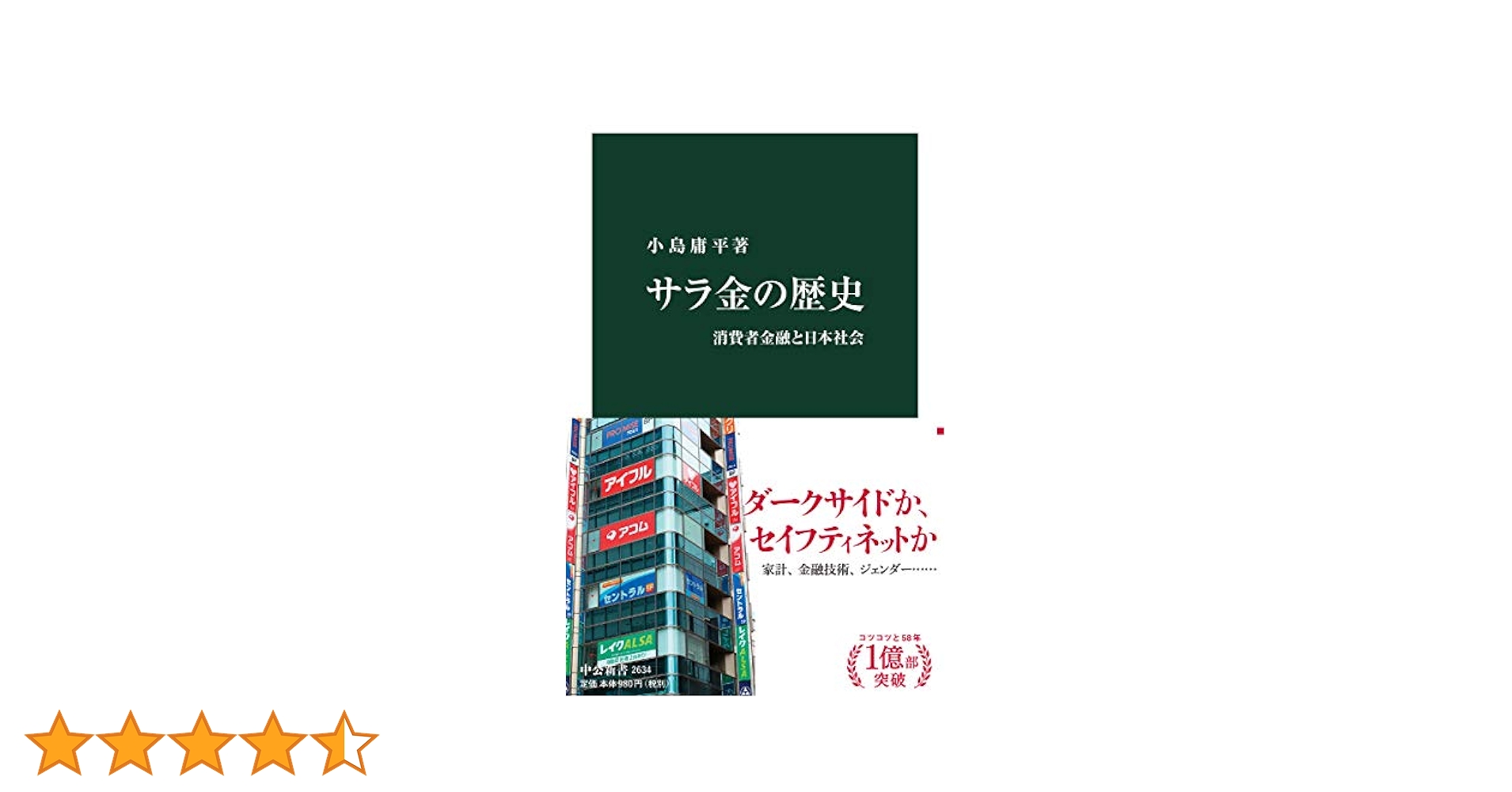 サラ金の歴史 消費者金融と日本社会 Amazon.co.jp: サラ金の歴史-消費者金融と日本社会 (中公新書